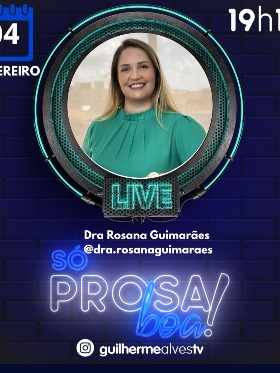 Publicação no Instagram da Dra. Rosana